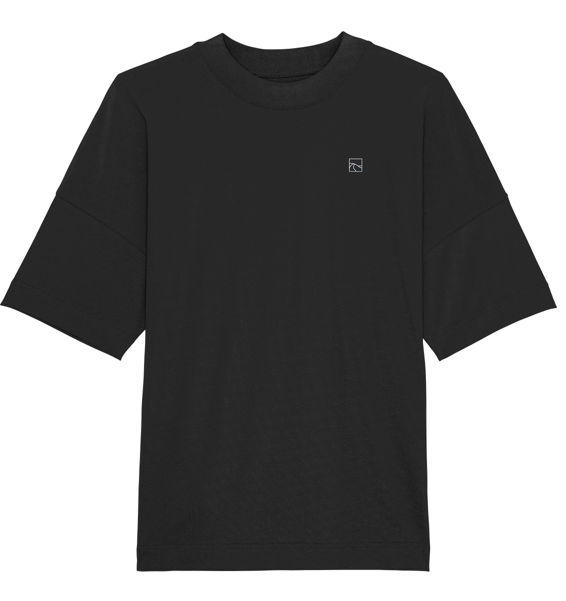 Black Series - Bio Organic Oversize Shirt (Stick)